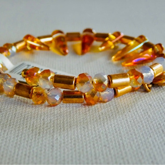 🎁NWT! Alex and Ani Depths of the Wild Golden Aura wrap bracelet - Picture 3 of 7